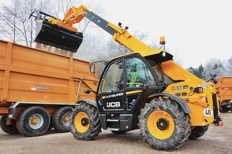 Agri Loadall Series III Neuer Teleskoplader Von JCB Landwirt Media