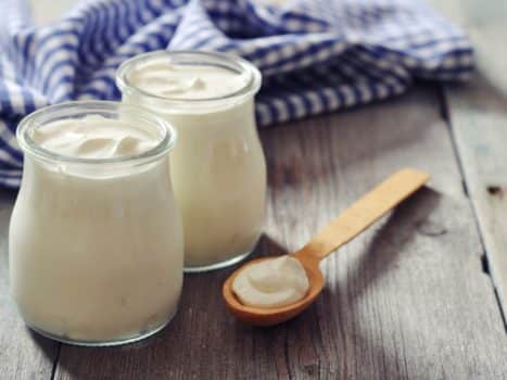 Jogurt selbst herstellen stichfest griechischer jogurt