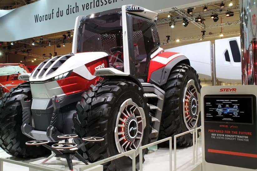 Steyr Traktor Zukunft Konzept
