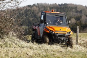 UTV Corvus Terrain DX4 Cab Landwirtschaft Forstwirtschaft Jagd Geländefahrzeug