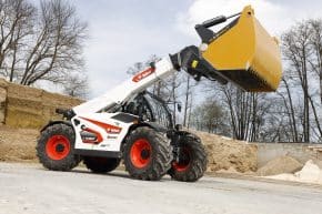 Der TL43.80HF Agri ist das Flaggschiff der landwirtschaftlichen Teleskoplader von Bobcat.