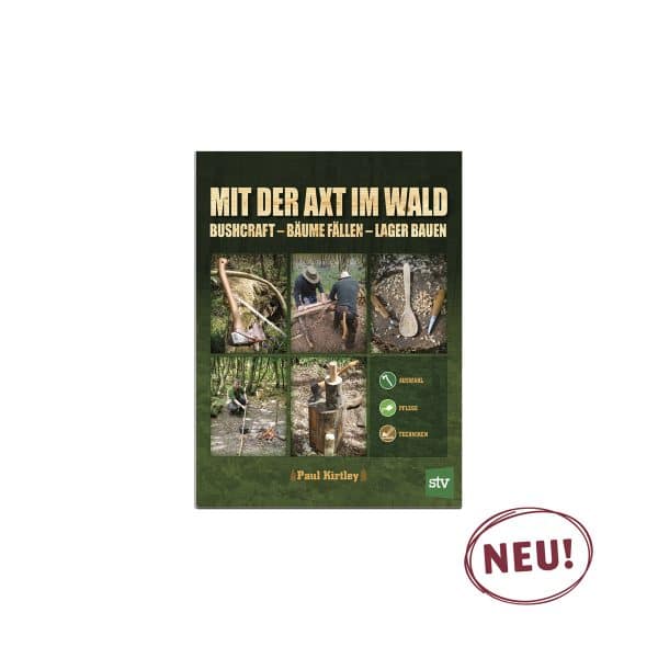 Buch vom Stocker Verlag: Mit der Axt im Wald