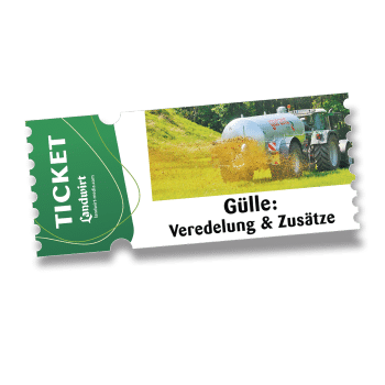 Livestream-Ticket: Gülle-Veredelung