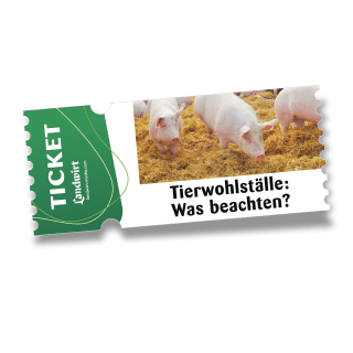 Livestream Ticket: Tierwohlställe