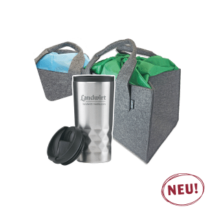 Geschenk Set To-go Becher plus Filztasche