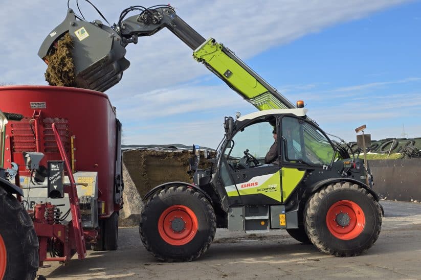 Die neuen neue Scorpion Teleskoplader von Claas setzen in der mittleren Hubklasse neue Maßstäbe in puncto Produktivität, Wirtschaftlichkeit und Komfort.